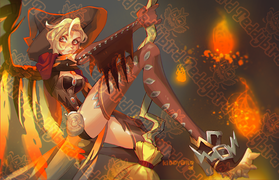Halloween Mercy Print