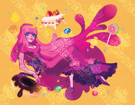 Princess Bubblegum Print