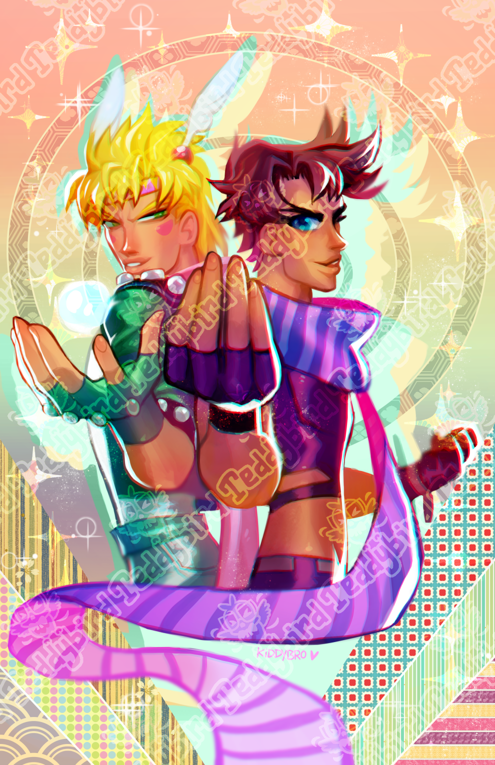 Joseph and Caesar Print